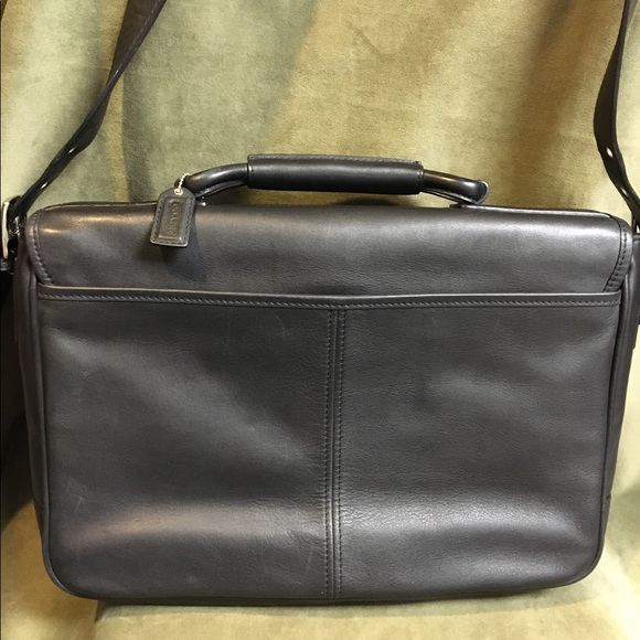 Coach Black Logan Briefcase - Picture 2 of 15